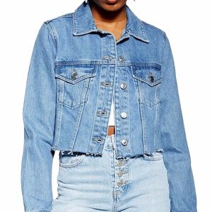 NWOT Topshop Denim Jacket
